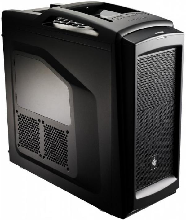 Корпус ATX MidiTower CoolerMaster CM Storm Scout 2 Black (SGC-2100-KWN1), без БП, 3*5.25"+0(6)*3.5"+0(2)*2.5", Audio/2*USB2.0/2*USB3.0, 1(8) вент. LED, окно, черный