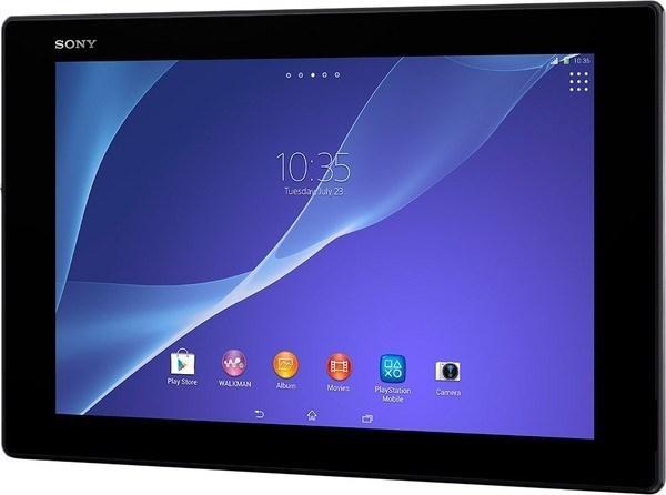 Планшет 10.1" Sony Xperia Tablet Z2 (SGP512RU), 1920*1200, Qualcomm 2.3ГГц , 32GB, GPS, ИК, BT, WiFi, SD-micro/SDHC-micro, 2 камеры 8.1/2.2Мпикс, Android, 266*172*6мм 430г, черный