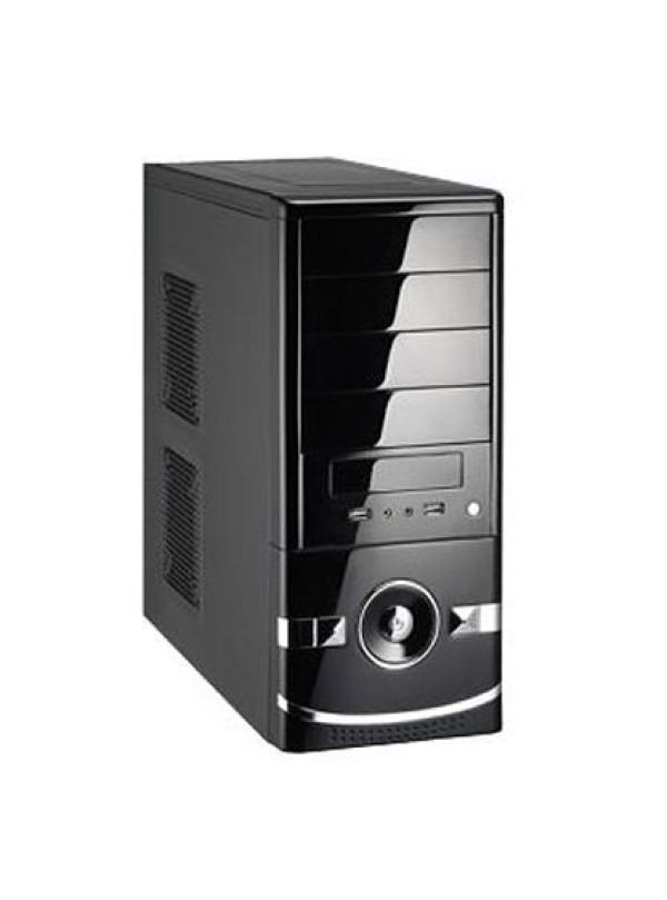 Корпус ATX MidiTower JNC 330, 500Вт, 4*5.25"+1(5)*3.5", Audio/2*USB2.0, без вентиляторов (4 места), черный
