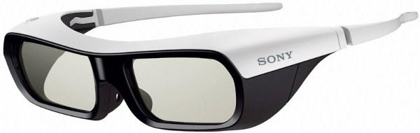 Очки 3D Sony TDG-BR250W, для телевизоров BRAVIA Full HD 3D, белый-черный