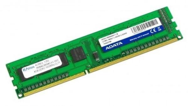 Оперативная память DIMM DDR3  4GB, 1600МГц (PC12800) A-Data AD3U1600W4G11-B, CL 11-11-11-28