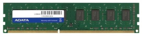Оперативная память DIMM DDR3  4GB, 1600МГц (PC12800) A-Data AD3U1600W4G11-R, CL 11-11-11-28