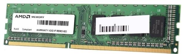 Оперативная память DIMM DDR3  8GB, 1600МГц (PC12800) AMD R538G1601U2S-UGO, CL 11-11-11-28