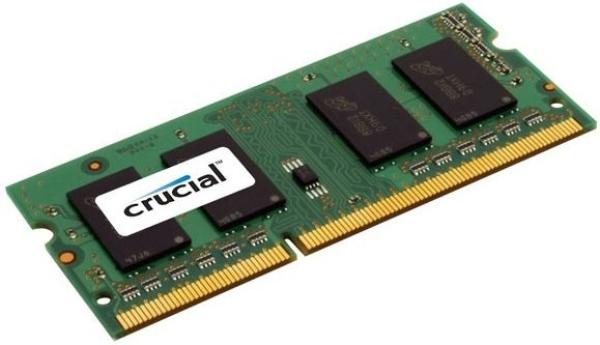 Оперативная память SO-DIMM DDR3  4GB, 1600МГц (PC12800) Crucial CT51264BF160BJ, retail