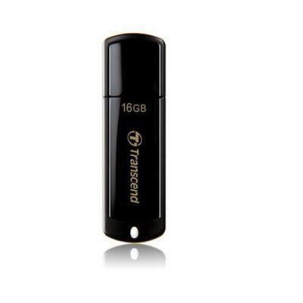 Флэш-накопитель USB2.0  16GB Transcend JetFlash 350 TS16GJF350-RU, High-Speed, 18/17МБ/сек, черный