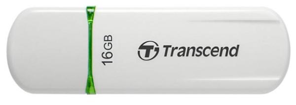 Флэш-накопитель USB2.0  16GB Transcend JetFlash 620 TS16GJF620, High-Speed, 32/16МБ/сек, белый