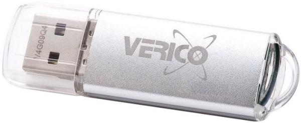 Флэш-накопитель USB2.0  16GB Verico Wanderer VM04L-16GSV1E, 17/8МБ/сек, серебристый