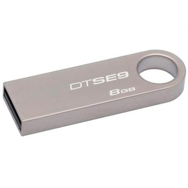 Флэш-накопитель USB2.0   8GB Kingston Data Traveler DTSE9H/8GB, серый
