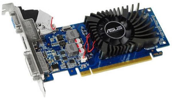 Видеокарта PCI-E Gf GT610 ASUS GT610-1GD3-L, 1GB GDDR3 64bit 810/600МГц, PCI-E2.0, HDCP, DVI/HDMI/VGA, Low profile, 29Вт