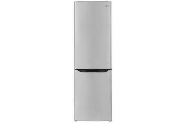 Холодильник LG GA-B409SLCA, морозилка внизу, 217л + 86л, 1 компрессор, No frost, серебристый