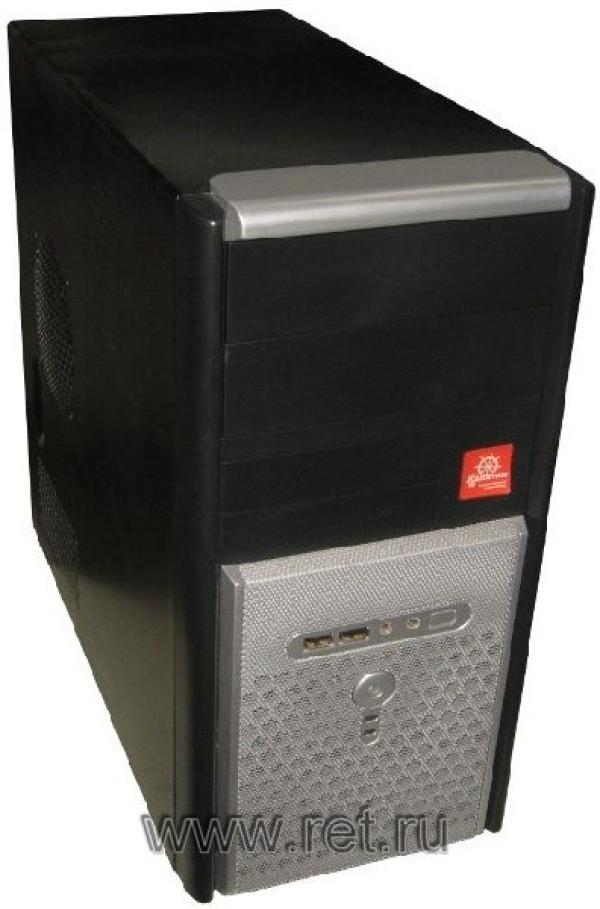 Компьютер Капитан, No CPU/ ASUS P8H61 Звук DVI/VGA LAN1Gb/ DDR3 / без НЖМД/ YY mATX 350Вт USB2.0 Audio черный-серебристый W7P