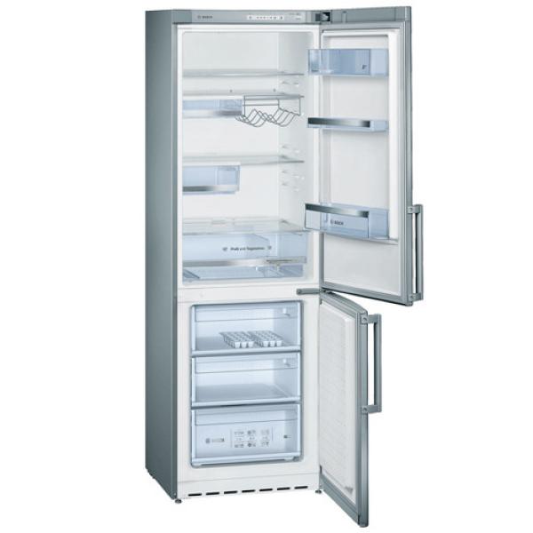 Холодильник Bosch KGS36XL20R, морозилка внизу, 223л + 95л, 2 компрессора, серебристый