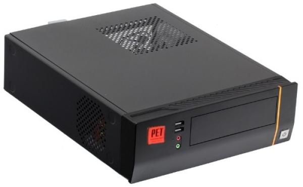 Компьютер РЕТ Мини, Celeron 847 1.1 Dual Core/ iNM70 Звук Видео HDMI/VGA LAN1Gb / SO-DIMM DDR3 2GB/ 500GB / DVD-RW/ Mini-ITX 200Вт USB2.0 Audio черный
