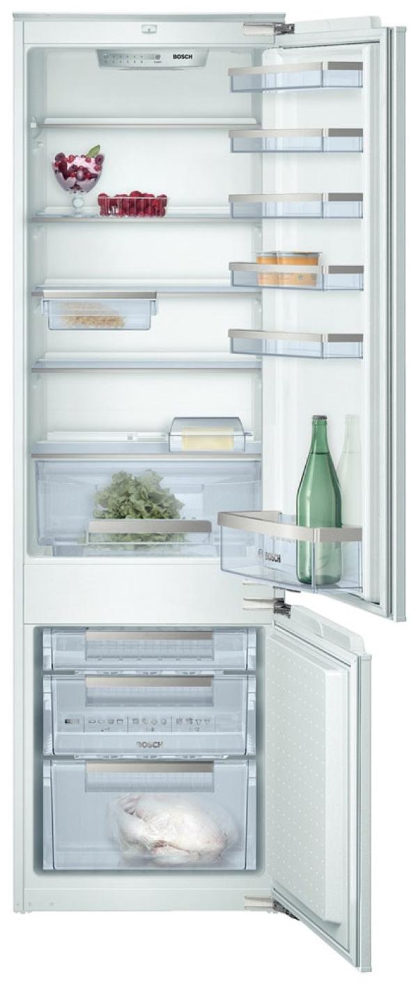 Холодильник встраиваемый Bosch KIV38A51RU, морозилка внизу, 222л + 59л, 1 компрессор, белый