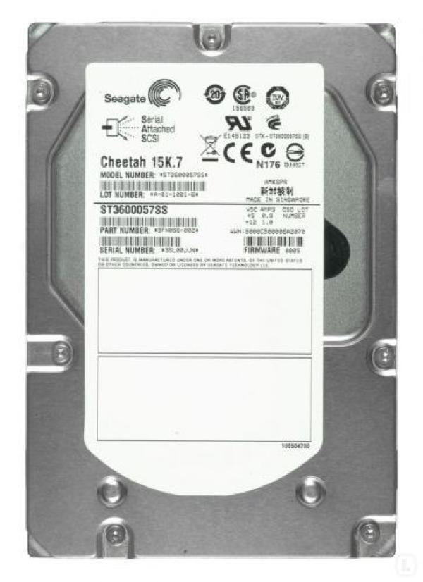 Жесткий диск 3.5" SAS  600GB Seagate Cheetah 15K.7 ST3600057SS, 6Gb/s, 15000rpm, 16MB cache
