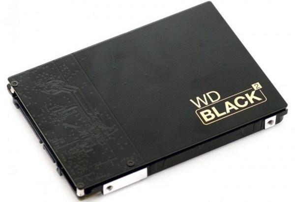 Жесткий диск 2.5" SATA 1TB + SSD 120GB WD Black2 (WD1001X06XDTL), SATAIII, MLC, 5400rpm, 64MB cache, NCQ, AF, для ноутбука