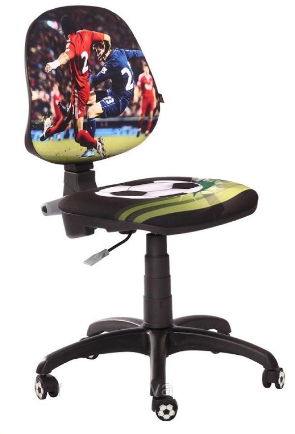 Кресло AMF Футбол Спорт, разноцветный, акрил, без подлокотников, крестовина-пластик, регулировка высоты сидения-газлифт