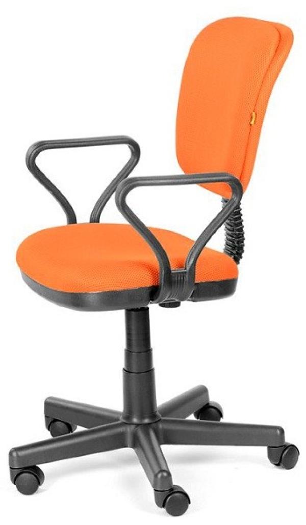 Кресло Эфир Profi TW, оранжевый, акрил, закругленные подлокотники самба, крестовина-пластик, регулировка высоты сиденья-газлифт, до 80кг