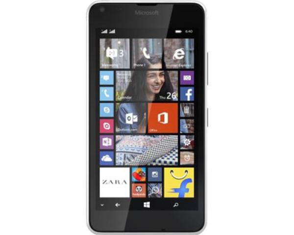 Смартфон 2*sim Microsoft Lumia 640 XL, 4*1.2ГГц, 8GB, 5.7" 1280*720, SD-micro, GSM/3G, GPS, BT, WiFi, NFC, G-sensor, 2 камеры 13/5Мпикс, W8.1, 157.9*81.5*9мм 171г, белый