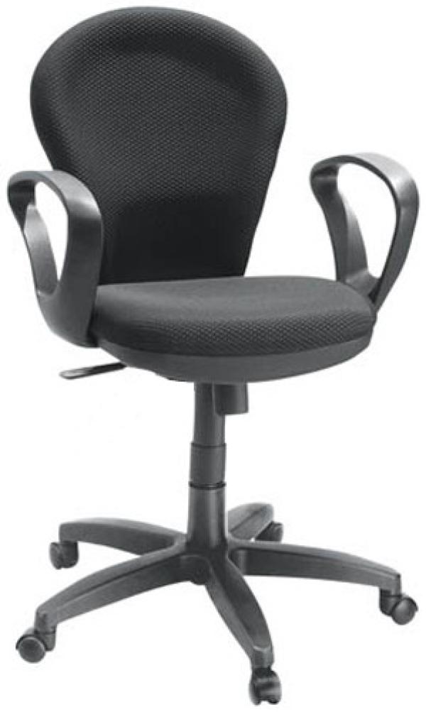 Кресло Chairman CH 684 JP 15-1, черно-серый, эргономичный дизайн, механизм качания BS, закругленные подлокотники, крестовина-пластик, регулировка высоты сиденья-газлифт, до 100кг
