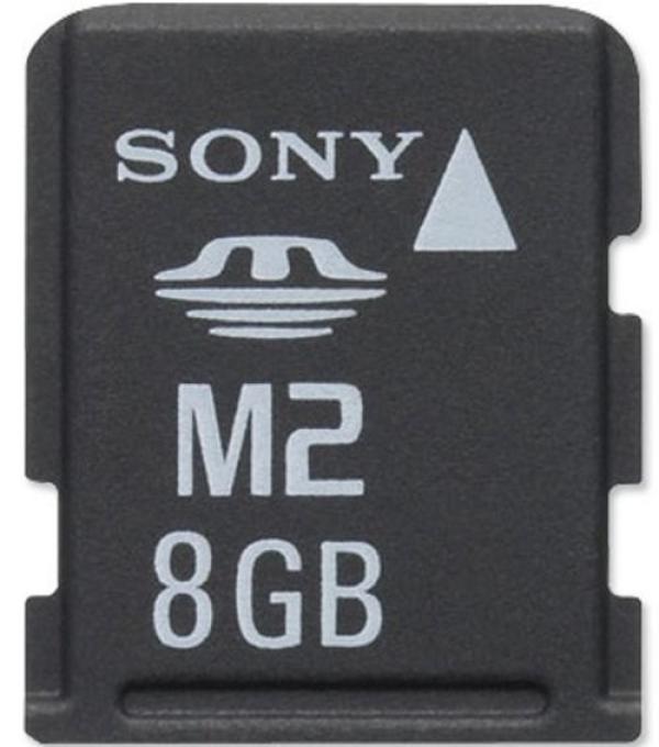 Карта памяти MemoryStick micro 8GB Sony MS-A8GN, без адаптеров MS