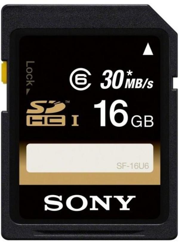 Карта памяти SDHC 16GB Sony UHS-I SF16UT, class 6