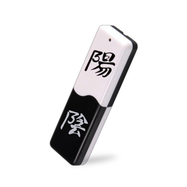 Флэш-накопитель USB2.0  32GB QUMO YIN&YAN, High-Speed, 30/15МБ/сек, защита от записи, черный-белый