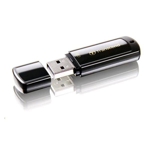 Флэш-накопитель USB2.0  32GB Transcend JetFlash 350 TS32GJF350-RU, High-Speed, 21/16МБ/сек, черный