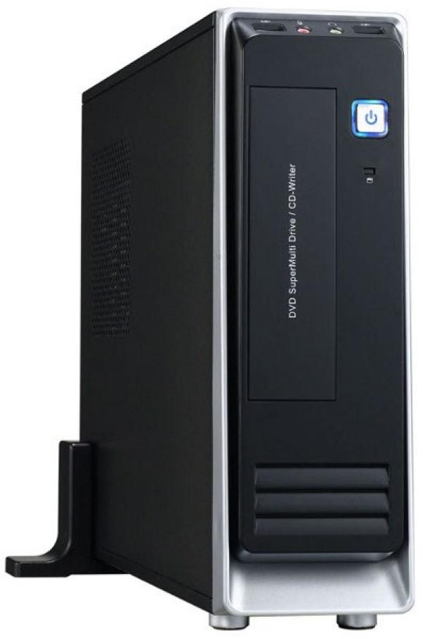 Корпус Mini-ITX Desktop Winsis WD-02, 300Вт, 1*5.25"+1*3.5", Audio/2*USB2.0, без вентиляторов (1 место), черный