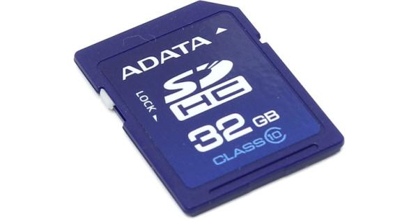 Карта памяти SDHC 32GB A-Data ASDH32GCL10-R, class 10