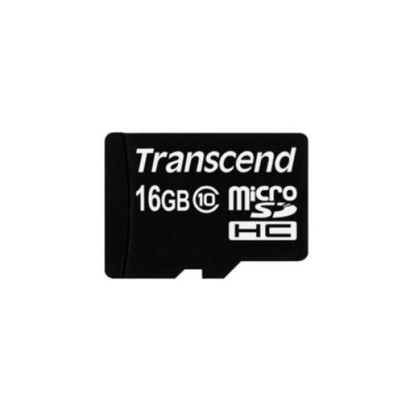 Карта памяти SDHC-micro (TransFlash) 16GB Transcend TS16GUSDC10, class 10