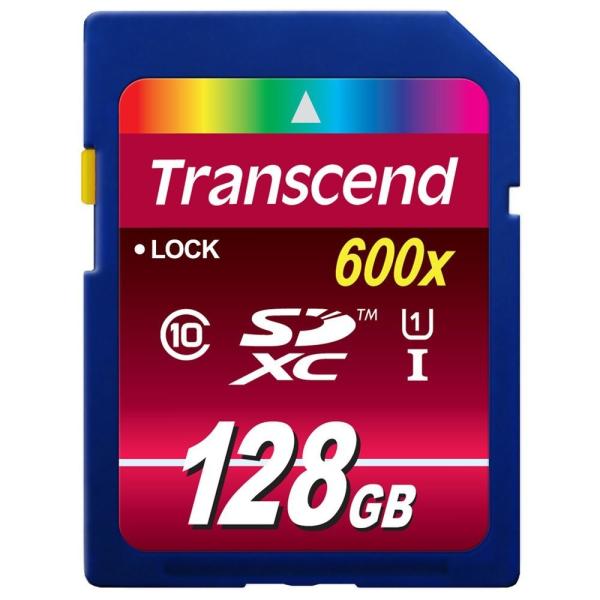 Карта памяти SDXC 128GB Transcend TS128GSDXC10U1 Ultimate, class 10