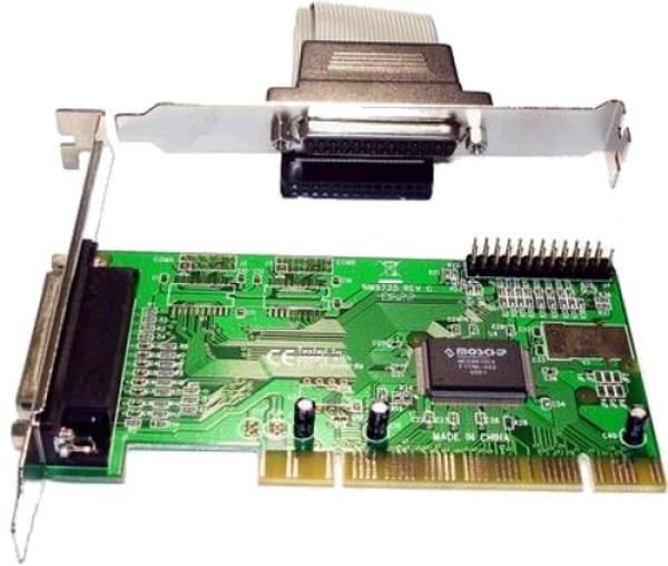 Контроллер LPT Espada FG-PMIO-V1T-0002P-1-CT01, PCI, 2*Ext, retail