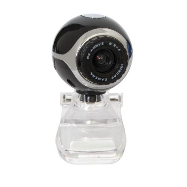 Видеокамера USB Defender C-090, 640*480, до 30fps, крепление на монитор, встроенный микрофон, прозрачный-черный