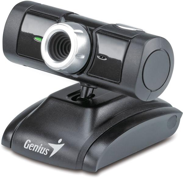 Видеокамера USB Genius FaceCam 300, 640*480, до 30fps, крепление на монитор, черный