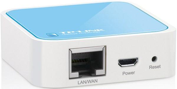 Маршрутизатор WiFi TP-LINK TL-WR702N, 1*RJ45 WAN 100Мбит/с, 802.11n 150Мбит/с, 2.4ГГц, 1*USB2.0, компактный, VPN-клиент, FireWall