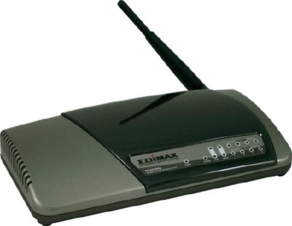 Маршрутизатор WiFi Edimax BR-6215SRG, 4*RJ45 100Мбит/с, 1*RJ45 WAN, 2*USB2.0, WiFi 802.11g, принт-сервер