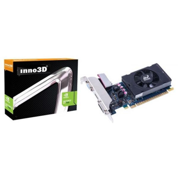 Видеокарта PCI-E Gf GT720 Inno3D N720-3SDV-D5BX, 1GB GDDR5 64bit 797/5000МГц, PCI-E3.0, HDCP, DVI/HDMI/VGA