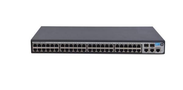 Коммутатор управляемый HP 1910-48 Switch JG540A, 48*RJ45 100Мбит/с, 2*RJ45 1Гбит/с, 2*SFP 1Гбит/с, L2, 19"