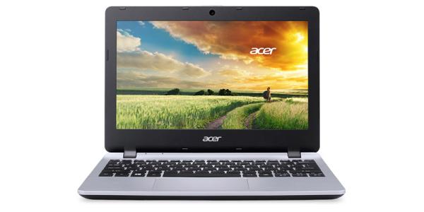 Ноутбук 11" Acer Aspire E3-112-C97Z (NX.MRLER.004), Celeron N2840 2.16 2GB 320GB USB2.0/USB3.0 LAN WiFi BT HDMI камера MMC/SD/SDHC/SDXC 1.29 кг W8.1 серебристый-черный