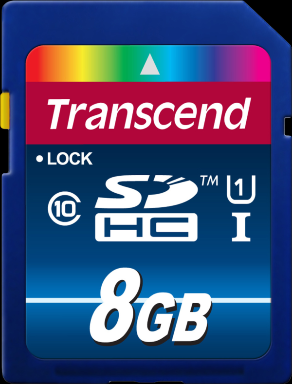 Карта памяти SDHC  8GB Transcend TS8GSDU1 Ultimate, class 10