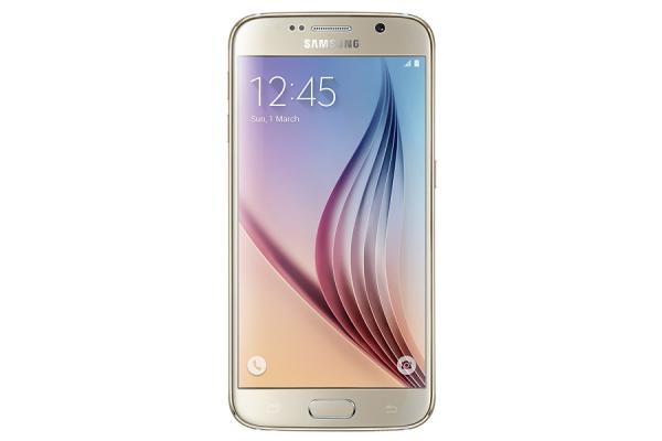 Смартфон 2*sim Samsung Galaxy S6 Duos (SM-G920FZDVSER), 8*1.5ГГц, 64GB, 5.1" 2560*1440, SD-micro, 4G/3G, GPS, BT, Wi-Fi, NFC, 2 камеры 16/5Мпикс, Android 5, 70.5*143.4*6.8мм 138г, золотистый
