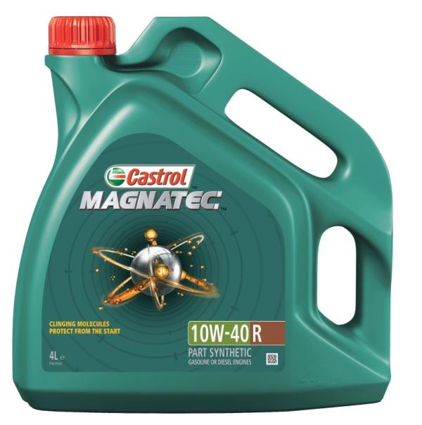 Масло моторное полусинтетическое Castrol Magnatec 10W-40 R, A3/B4, 4л