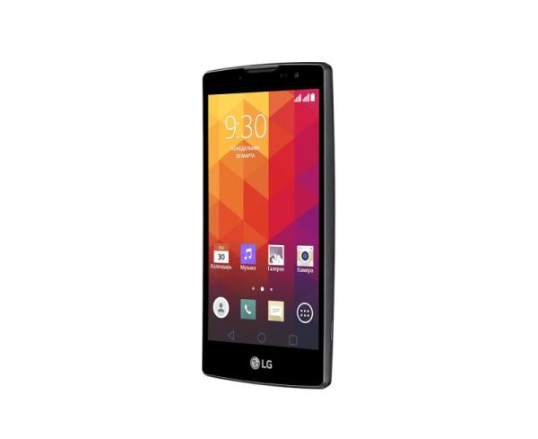 Смартфон 2*sim LG Spirit (H422), 4*1.3ГГц, 8GB, 4.7" 1280*800, SD-micro/SDHC-micro, GSM/3G, GPS, BT, WiFi, G-sensor, радио, 2 камеры 8/1Мпикс, Android 5, 66.12*133.25*9.95мм 118г, черный