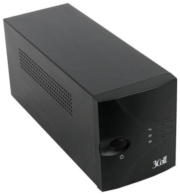 ИБП 3Cott 3C-1500-MCSI, черный, 4 выхода, AVR, холодный старт