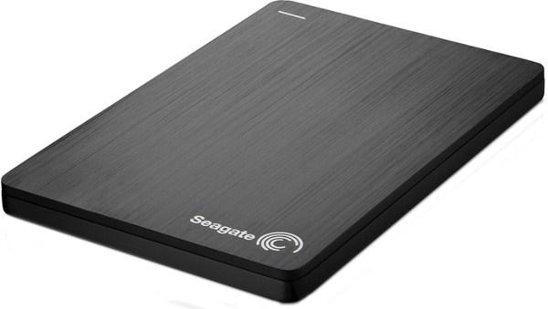 Жесткий диск внешний 2.5" USB3.0   500GB Seagate Slim STCD500202, microUSB B, алюминий, компактный, черный