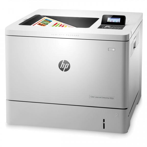 Принтер лазерный цветной HP Color LaserJet Enterprise M552dn (B5L23A), A4, 1200dpi, 33/33стр/мин, 1Gb, LAN, USB2.0, дуплекс, ЖК дисплей, 80000стр/мес