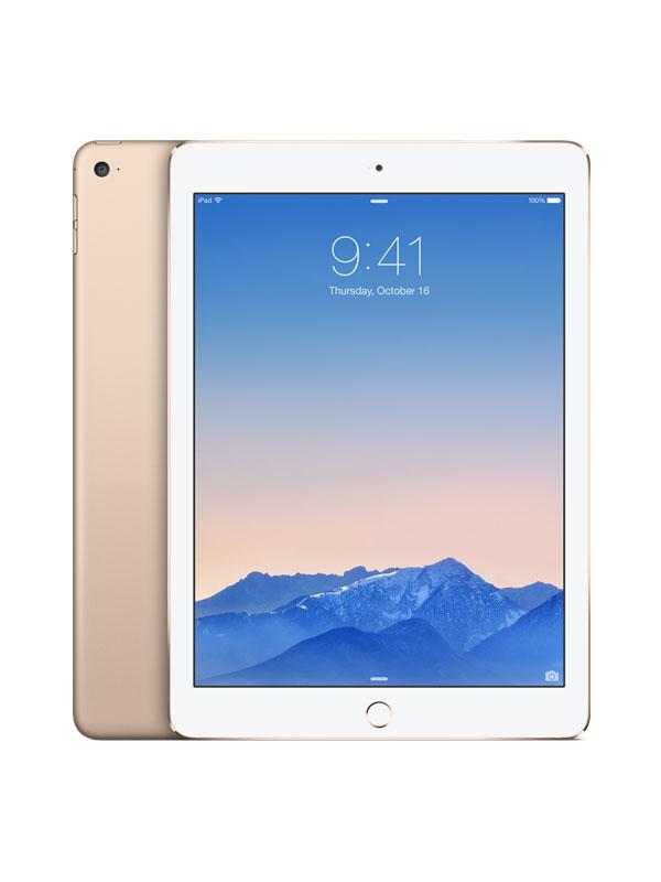 Планшет  9.7" Apple iPad Air 2 (MH1J2RU/A), 2048*1536, A8X 1.5ГГц, 128GB, BT, WiFi, 2 камеры 8/1.2Мпикс, 169.5*240*6.1мм 437г, 10ч, золотистый