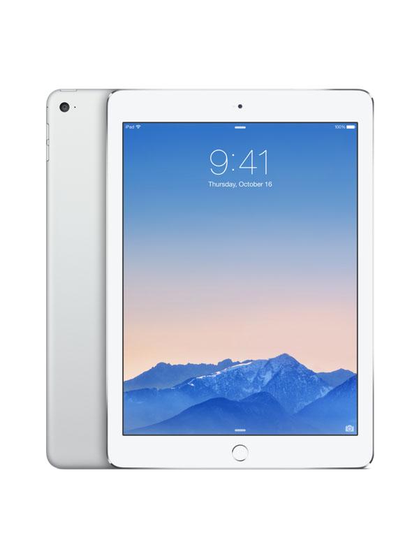 Планшет  9.7" Apple iPad Air 2 (MGLW2RU/A), 2048*1536, A8X 1.5ГГц, 16GB, BT, WiFi, 2 камеры 8/1.2Мпикс, 169.5*240*6.1мм 437г, 10ч, серебристый