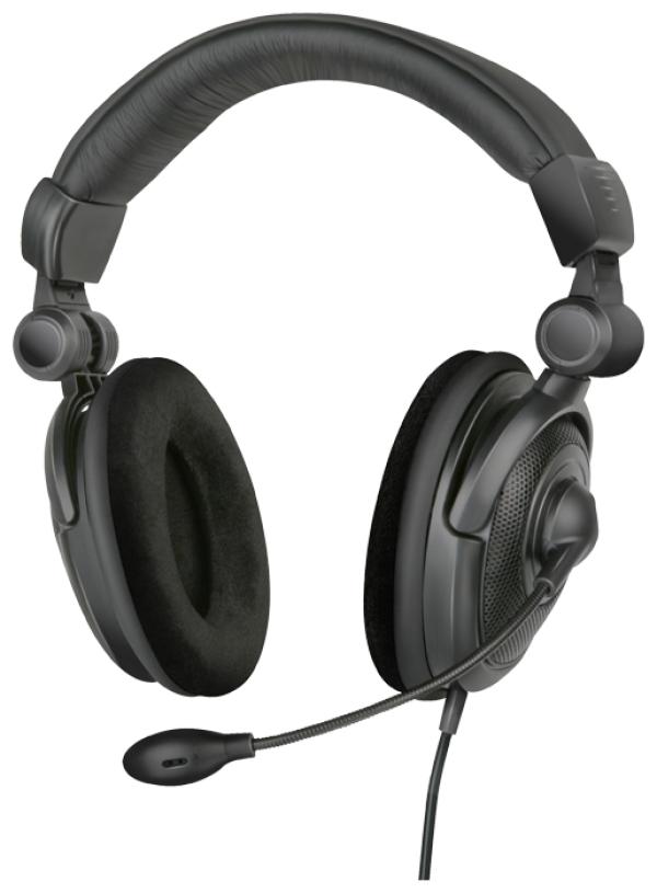 Наушники с микрофоном проводные дуговые открытые Speed-Link SL-8793-SBK Medusa NX 5.1 Gaming Headset, 20..20000Гц, кабель 3.8м, 4*MiniJack + USB, регулятор громкости, складные, эффект звука 5.1